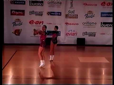 Alba De Las Heras, Jonatan Canada (Spain) - 2005 Finnish Aerobic Open