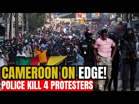 Cameroon Erupts: 4 K!lled as Police Clash with Protesters After Disputed Election Results