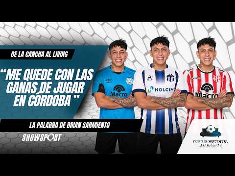Brian Sarmiento y su mirada sobre el fútbol cordobés