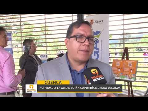 Actividades en jardín botánico por día mundial del agua