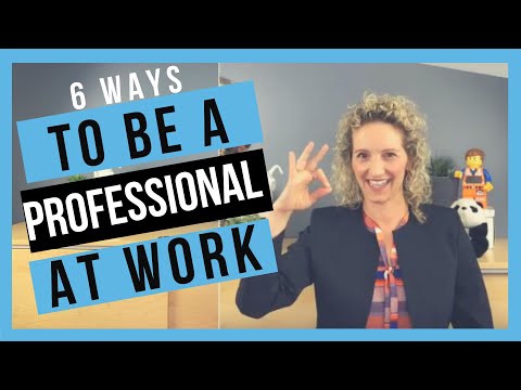 , title : 'Tips on Professionalism [BE A WORKPLACE STANDOUT]'