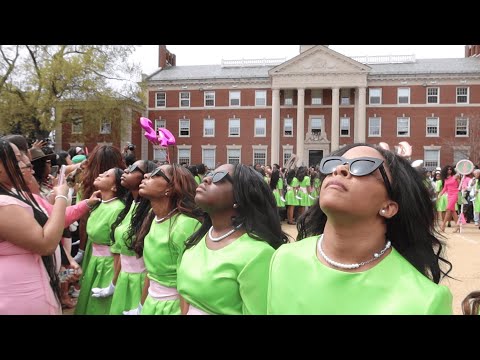 Howard University AKA Sorority, Inc. Alpha Chapter Probate | Spring '25