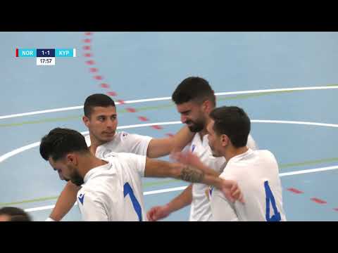 Futsal: Νορβηγία - Κύπρος 2-3 (06/04/2022)