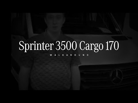 Mercedes-Benz Sprinter 3500XD Cargo 170 Van Walkaround