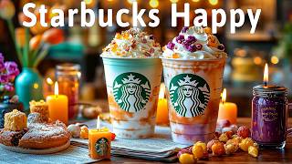 Happy Morning May Jazz ~ Relaxing Starbucks Cafe Jazz & Soft Bossa Nova Piano for Stress Relief