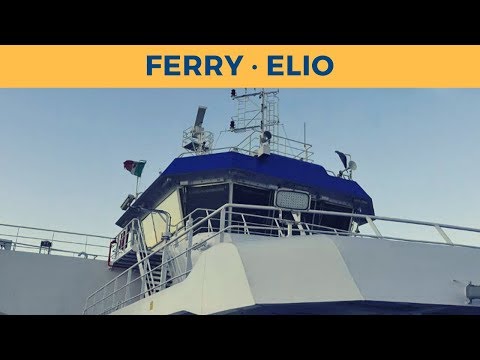Passage on the LNG powered ferry ELIO, Messina - Villa San Giovanni (Caronte & Tourist)