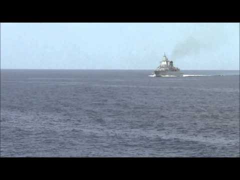 Aida Diva trifft Fregatte Hessen