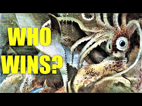 Giant Squid VS Sperm Whale! The Science and Art of a Deep Sea fight from Moby Dick to Beyond Blue