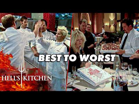 Best & Worst Dinner Service of Season 1 | Hell's Kitchen