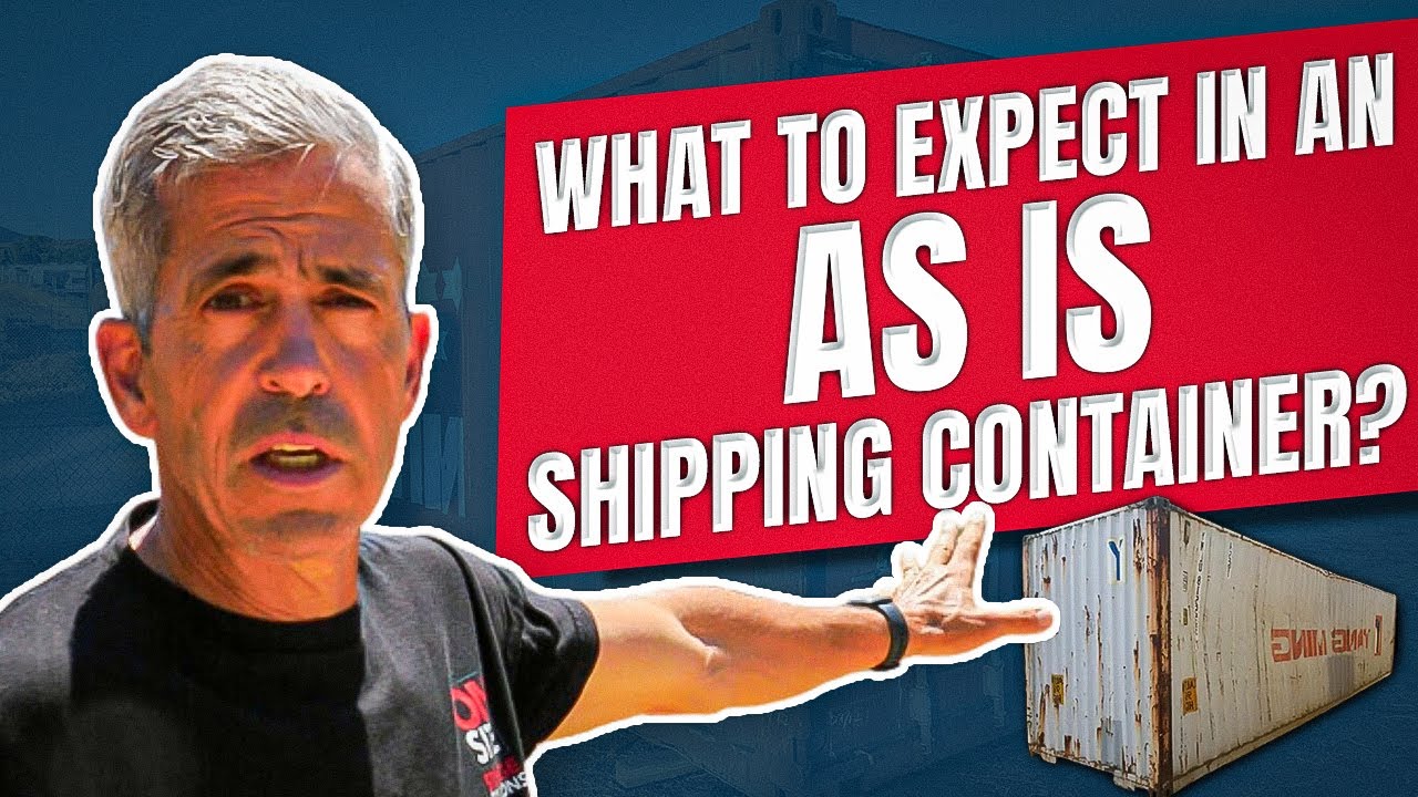 What To Expect With An As Is Shipping Container? | On-Site Storage
