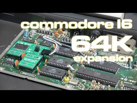 Commodore 16 64K Upgrade by Tynemouth Software