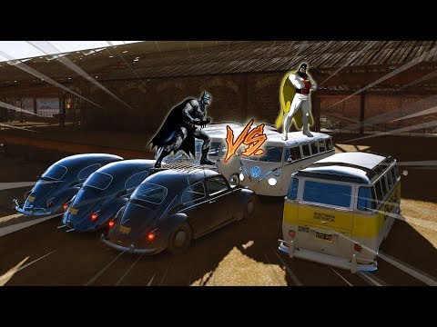 Beetle vs. Kombi in a Deathmatch!!! - Forza Horizon 4 - GamePlay