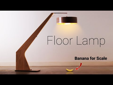 Making a Floor Lamp - Foureyes Furniture & Woodworking