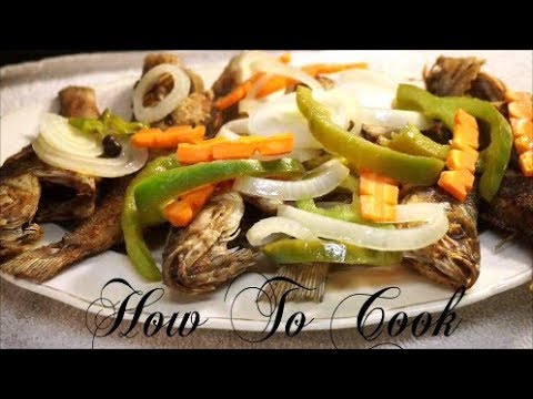 HOW TO - COOK JAMAICAN FOOD | Escovitch Fish recipe