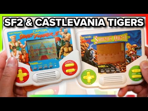 Street Fighter 2 and Castlevania 2 Tiger LCDs | Terrifically terrible!