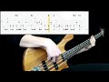 Daft Punk Ft Julian Casablancas Instant Crush Bass Cover Play Along Tabs In Video