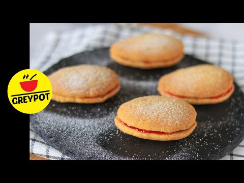 Spoon Cookies | Lusikkaleivat (Finland) Christmas Cookies | Sandwich Cookies
