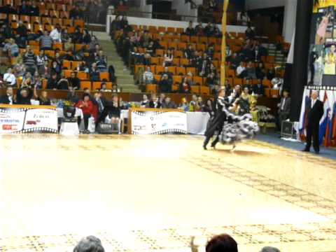 IDSF European Cup Standard 2011 Presentation Rares Cojoc Katarzyna Kapral