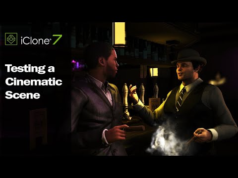 iClone 7 & Character Creator 3 - Testing a Cinematic Scene
