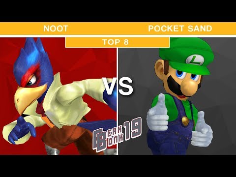 Beak Bonk 2019 - Noot (Falco) VS Pocket Sand (Luigi) Melee Top 8