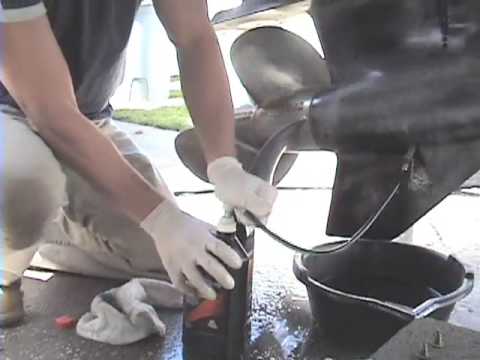 How To: Change Gear Lube on your Boat