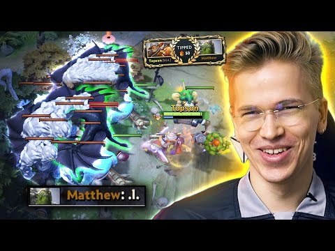 This is the Topson TECHIES MID effect on SEA 💣💥