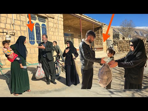 Jesus' gift to Ghazala: A kiss for Sakineh at Hakimeh's farewell ceremony