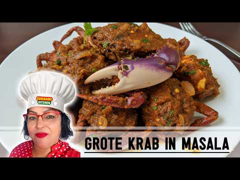 Surinaamse Krab In Masala Saus – Traditioneel Recept Met Kruiden & Smaakexplosie!