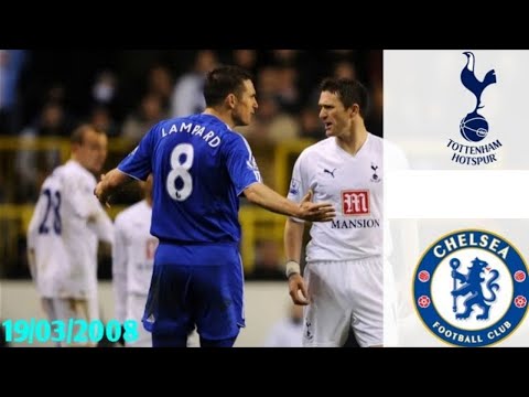 Spurs vs Chelsea 19/03/2008- Premier League 2007/2008