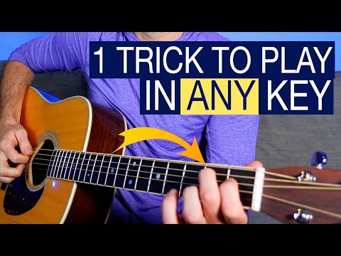 How to Play Guitar in ANY Key