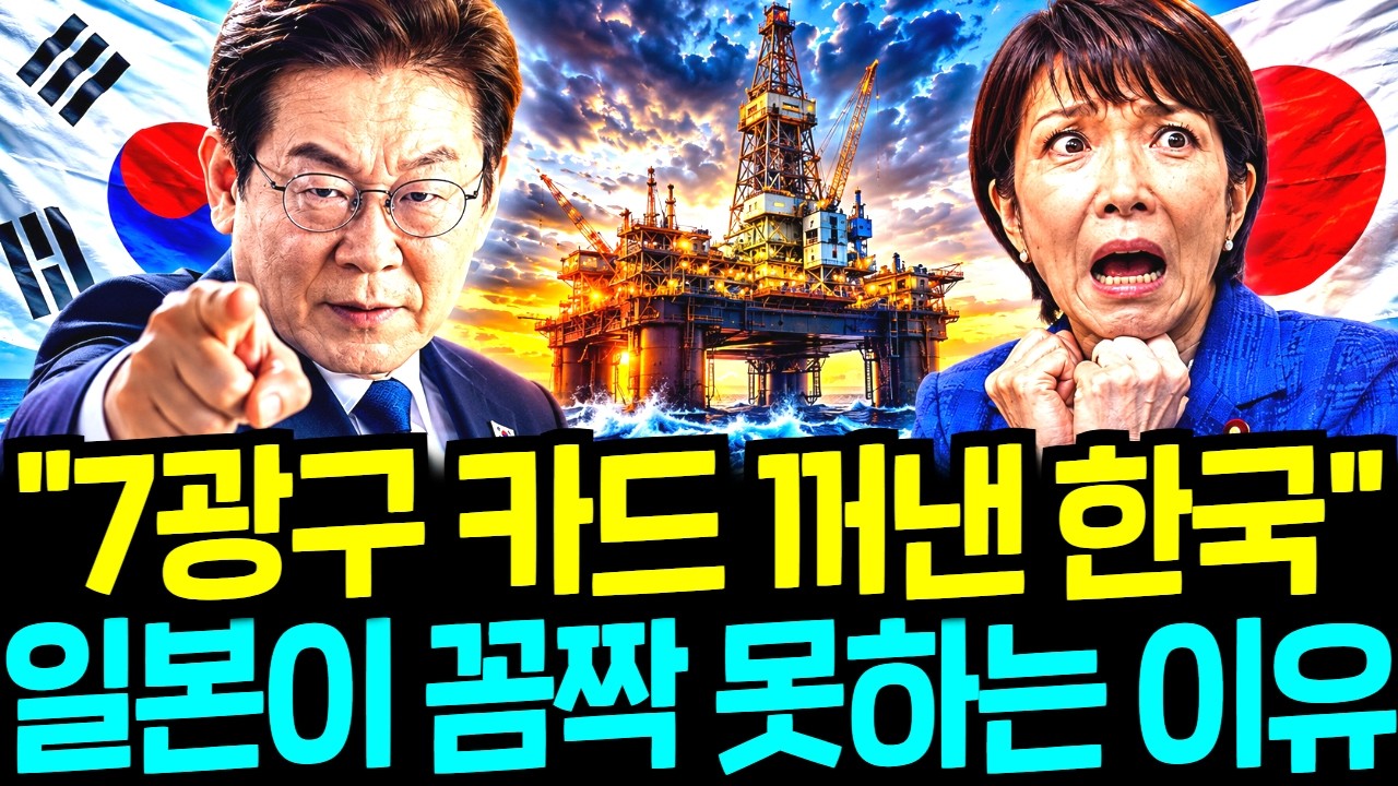 7광구 앞에서 결국 침묵한 일본, 한국의 대반격에 판이 완전히 뒤집힌 진짜 이유!