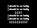 Kylie Minogue - I Should Be So Lucky (Lyrics ...