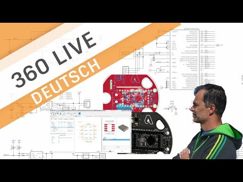 360 Live: Arbeiten mit Bibliotheken in Fusion 360 Electronics | Autodesk Fusion 360 Deutsch