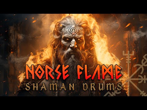Shamanic Fire Drumming • Norse Flame Shaman Rhythms  • Battle Ready Viking Music