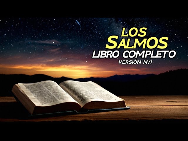 Vídeo relacionado con El Libro de los Salmos: Diario de Oración y Meditación Interactivo • Volumen II (Salmos 76 al 150): Con Páginas de Notas Espejo para Estudio ... de los Salmos Completo (Diario Interactivo))
