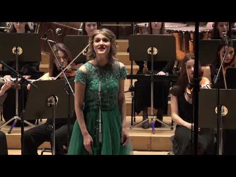 St. Moniuszko: "Biegnie słuchać w lasy, knieje" Jadwiga's dumka, "Haunted Manor", Aleksandra Gudzio