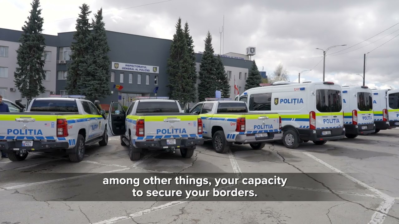 The Moldovan Police is strengthening its response capabilities with modern equipment