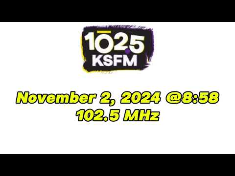 KSFM 102.5 Legal ID (Woodland, CA)