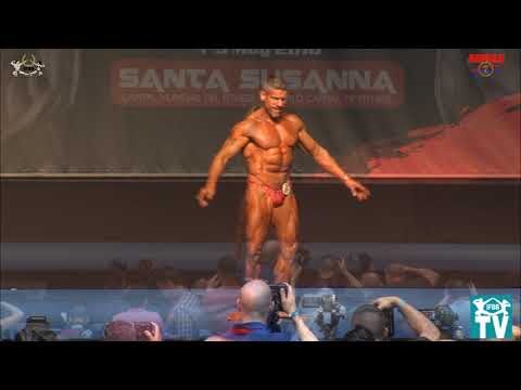 European Amateur Santa Susanna 2016 - Master Men's Bodybuilding 40-49 years 90kg