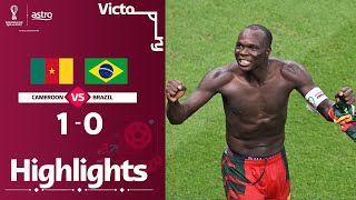 Cameroon 1 - 0 Brazil | World Cup 2022 Highlights | Group G | #SebolaSuara Cameroon 1 - 0 Brazil | World Cup 2022 Highlights | Group G | #SebolaSuara