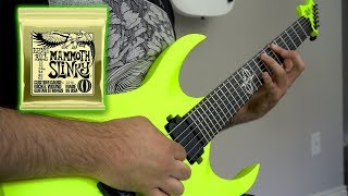 Video thumbnail for Tuning Low Made EASY - Mammoth Slinky String Set by Andrew Baena