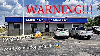 Watch this video before you buy from America’s Car Mart. (Honest Review)