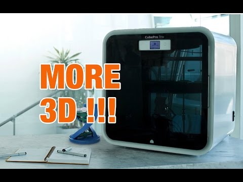 Geek Vlog 263 - 3D Systems Cubify CubePro Duo 3D Printer #3Dprinting