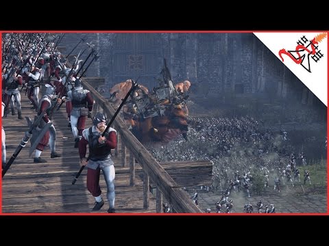 BEASTS SIEGING A CASTLE - Total War: WARHAMMER