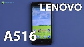 Lenovo IdeaPhone A516 (White) - відео 5