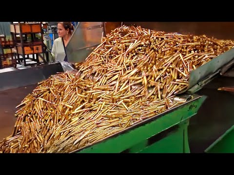 HOW bullets are manufactured in the factory