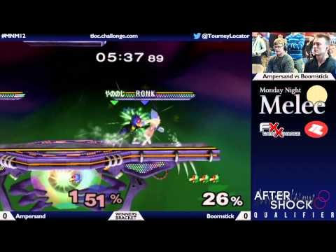 MNM 12 Melee - Ampersand (Normal Falco) vs Boomstick (Green Falco) - Winners Bracket