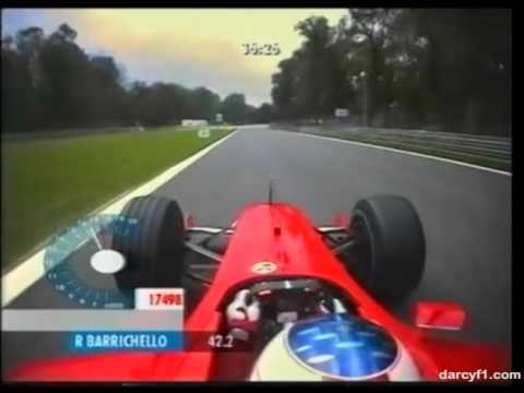 F1 Monza 2001 - Rubens Barrichello Onboard