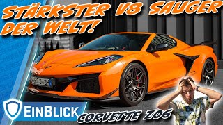 Selbst FERRARI baut das NICHT mehr! Corvette C8 Z06 - Nur schnell oder auch spaßig?