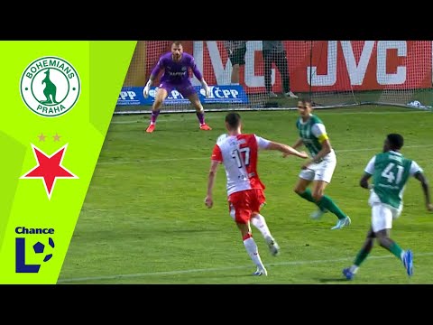 Chance Liga Highlights: Bohemians Praha 1905 vs. SK Slavia Praha 0:2 (2. kolo)